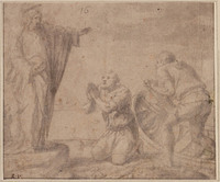 A 069
<br/>
Roeping van de apostelen Petrus en Andreas
<br/>
<em>Polidoro da Caravaggio (ca.1499-1543) - toegeschreven aan</em>